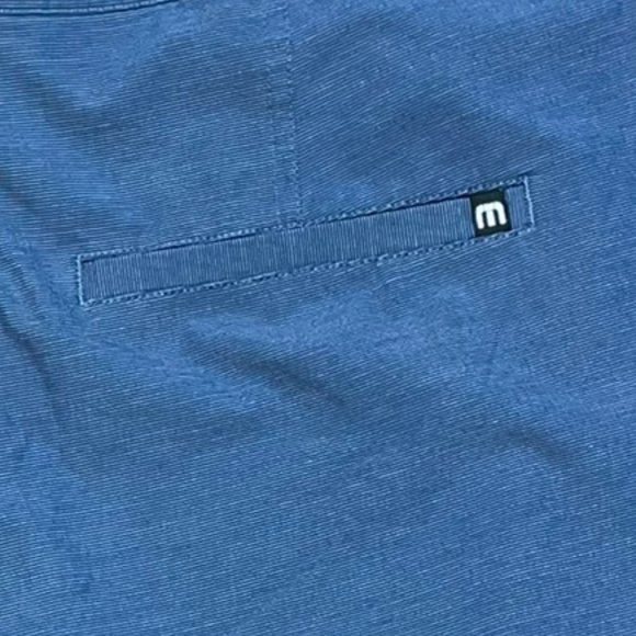 Men's Travis Mathew Golf Shorts Blue Size 38 - Picture 4 of 5